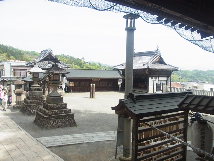 北向観音堂から境内