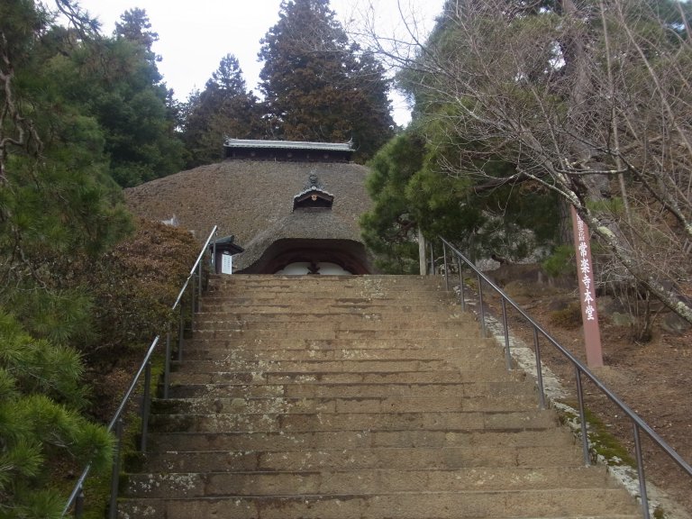 常楽寺の入山料入れ画像